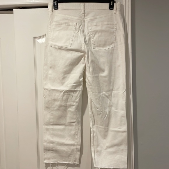 White, Distressed Jeans - Picture 2 of 2